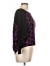 Point Houndstooth Purple Pullover Sweater Size L - photo 4