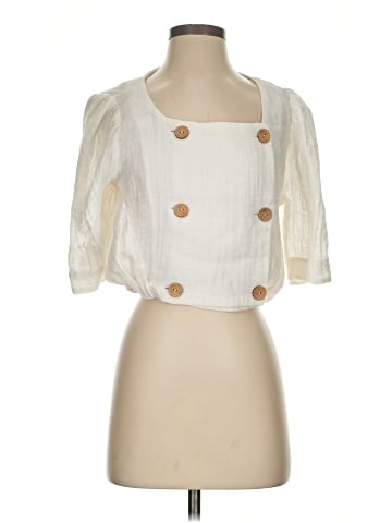 Lisa Marie Fernandez 3/4 Sleeve Blouse (view 1)