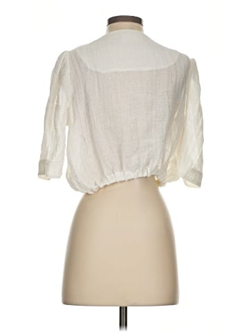 Lisa Marie Fernandez 3/4 Sleeve Blouse (view 2)