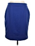 Elle Chevron-herringbone Blue Formal Skirt Size M - photo 2
