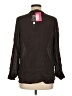 Acrobat Brown Long Sleeve Blouse Size M - photo 2