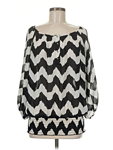 Sami & JO 3/4 Sleeve Blouse (view 1)
