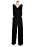 Emma & Michele Solid Black Jumpsuit Size L - photo 1
