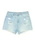 YMI 100% Cotton Blue Denim Shorts Size 17 - photo 1