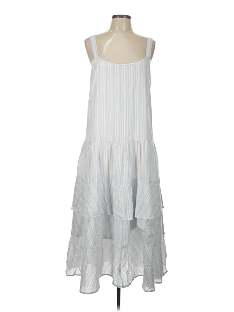Pre-owned Storia Casual Dress In White