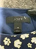 J.Crew Floral Blue Casual Dress Size 4 - photo 7