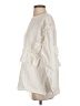 Sensemill 100% Cotton Ivory Long Sleeve Blouse Size S - photo 5