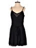 Express 100% Polyester Solid Black Romper Size 2 - photo 1