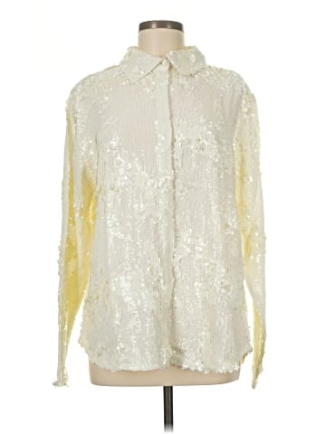 Gold Hawk Long Sleeve Blouse (view 1)