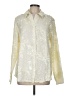 Gold Hawk Ivory Long Sleeve Blouse Size M - photo 1