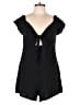 ASOS 100% Viscose Solid Black Romper Size 8 - photo 1