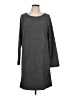 GOODTHREADS Solid Gray Casual Dress Size L - photo 1