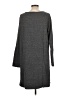 GOODTHREADS Solid Gray Casual Dress Size L - photo 2