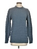 Club Ju Chevron-herringbone Blue Pullover Sweater Size S - photo 1