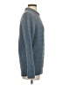Club Ju Chevron-herringbone Blue Pullover Sweater Size S - photo 4
