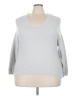 Workshop Republic Clothing Solid Gray Pullover Sweater Size 3X - photo 1