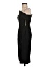 Eliza J Solid Black Cocktail Dress Size 4 - photo 5