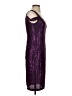 En Focus Studio 100% Polyester Purple Cocktail Dress Size 4 - photo 4