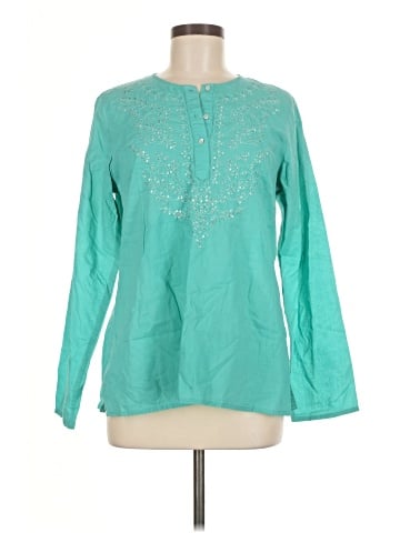 Mountain Lake Long Sleeve Blouse (view 1)