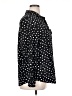Chico's Polka Dots Black Long Sleeve Button-Down Shirt Size XL (3) - photo 4