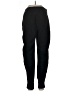 Athleta Solid Black Track Pants Size 12 - photo 2