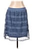 Ultra Pink 100% Polyester Paisley Blue Casual Skirt Size L - photo 1
