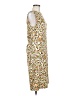 Unbranded Animal Print Ivory Cocktail Dress Size M (estimated) - photo 4