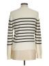 MNG Stripes Ivory Pullover Sweater Size M - photo 2