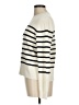 MNG Stripes Ivory Pullover Sweater Size M - photo 5