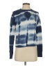 360 Sweater Tie-dye Blue Pullover Sweater Size XS - photo 1