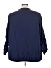 Lane Bryant Blue 3/4 Sleeve Blouse Size 24 - photo 2
