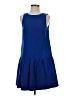 Tibi Solid Blue Casual Dress Size 4 - photo 1