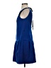Tibi Solid Blue Casual Dress Size 4 - photo 5