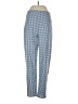 Lulus Checkered-gingham Blue Casual Pants Size XS - photo 1
