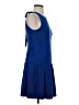 Tibi Solid Blue Casual Dress Size 4 - photo 4