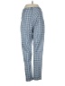 Lulus Checkered-gingham Blue Casual Pants Size XS - photo 2