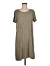 Assorted Brands Solid Tan Casual Dress Size M (estimated) - photo 1