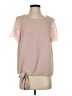Emery Rose 100% Polyester Pink Short Sleeve Blouse Size S - photo 1