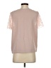 Emery Rose 100% Polyester Pink Short Sleeve Blouse Size S - photo 2