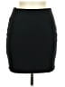 Leith Solid Black Casual Skirt Size M - photo 1