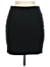 Leith Solid Black Casual Skirt Size M - photo 2