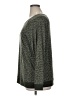 Lucky Brand Animal Print Green Pullover Sweater Size 1X - photo 5