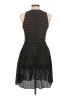 BCBGMAXAZRIA Stripes Black Cocktail Dress Size M - photo 2
