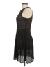 BCBGMAXAZRIA Stripes Black Cocktail Dress Size M - photo 5