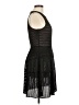 BCBGMAXAZRIA Stripes Black Cocktail Dress Size M - photo 4