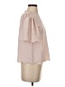 Express 100% Polyester Pink Short Sleeve Blouse Size S - photo 4