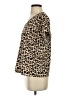 Assorted Brands Animal Print Brown Short Sleeve Blouse Size 4 - photo 5