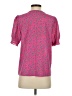 Droimp 100% Polyester Pink Short Sleeve Blouse Size 4 - photo 2