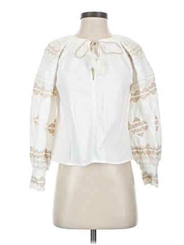 INC International Concepts Long Sleeve Blouse (view 1)