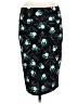 Lularoe Print Teal Casual Skirt Size M - photo 2